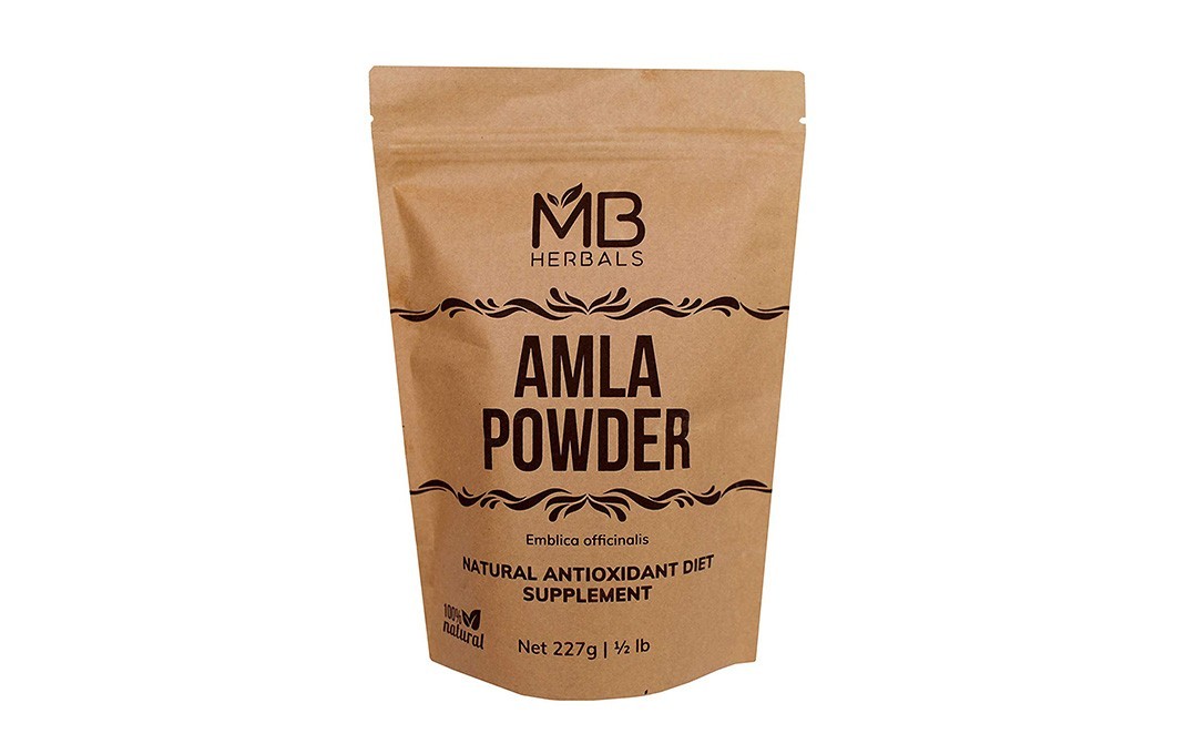 MB Herbals Amla Powder    Pack  227 grams